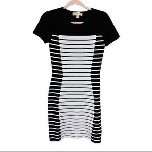 Michael Michael Kors Striped Bodycon Dress